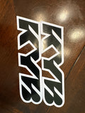 KYB Fork Sticker